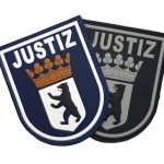 3 D Rubber Patch JUSTIZ Berlin