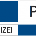 Absperrband POLIZEI, POLIZEIABSPERRUNG oder ORDNUNGSAMT