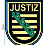 3 D Rubber Patch JUSTIZ Sachsen