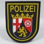 3 D Rubber Patch POLIZEI Rheinland-Pfalz