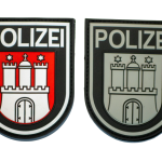 3 D Rubber Patch POLIZEI Hamburg