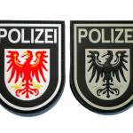 3 D Rubber Patch POLIZEI Brandenburg