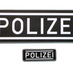 3 D Rubber Patch POLIZEI