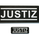 3 D Rubber Patch JUSTIZ