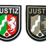 3 D Rubber Patch JUSTIZ NRW