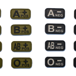 3 D Blutgruppen Patch