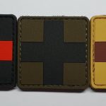 2 D Rot Kreuz Rubber Patch für IFAK