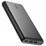 Powerbank Anker PowerCore Essential, 26800mAh externer Akku mit PowerIQ Technologie, 3 USB Ausgängen und 2 USB-C Eingängen, enorme Energiedichte, kompatibel mit iPhone, Samsung, Huawei, iPad und mehr