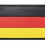 Rubber Patch Deutschland Flagge