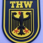 3 D Rubber Patch THW in farbig oder BlackOps